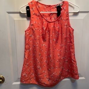 Christopher & Banks coral top